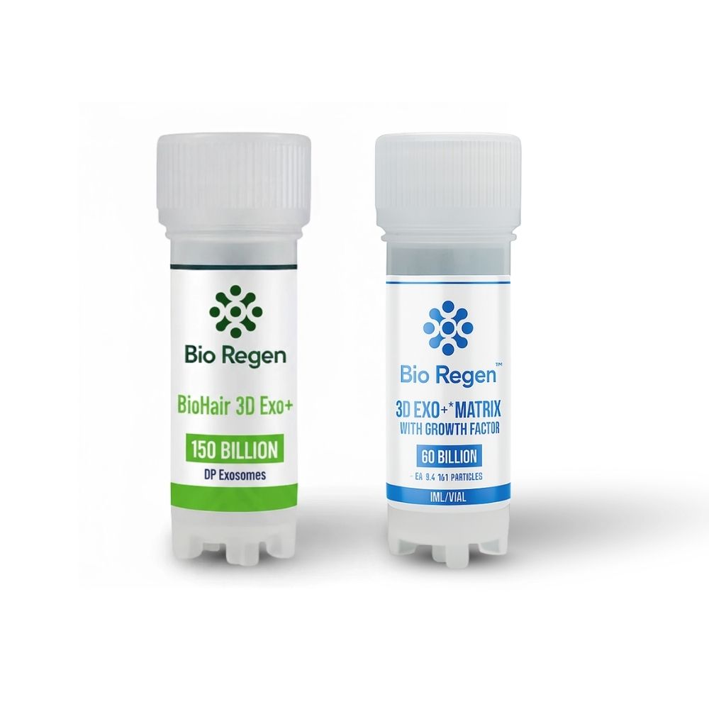 BioHair 3D Exo+ DP Exos & 3D MSC Exos 2mL Combo