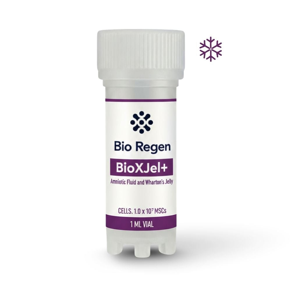 BioXJel+ CRYO Wharton's Jelly & Amniotic Fluid 1mL PURE, UNDILUTED, & UNEXPANDED